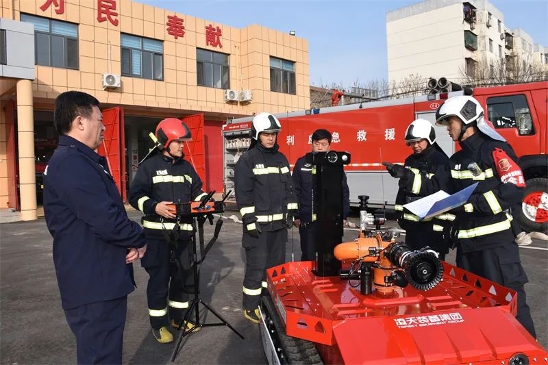 &ldquo;新戰(zhàn)友&rdquo;入列，使命必達， 北京凌天智能助力東營油田消防隊