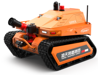 消防滅火機(jī)器人 （第1代，油動(dòng)液壓、120國產(chǎn)消防水炮）