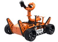 全地形消防滅火機(jī)器人【輪式履帶擺臂】 (第1代，升降云臺(tái)及氣體二合一探測(cè)裝置+語音控制